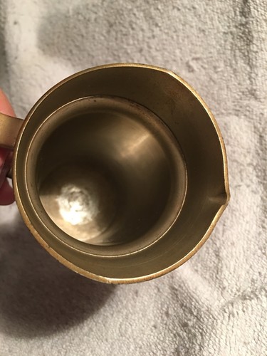 Vintage Royal Holland Pewter KMD TIEL Pitcher cup with Handle Rare Beauty - Picture 2 of 12