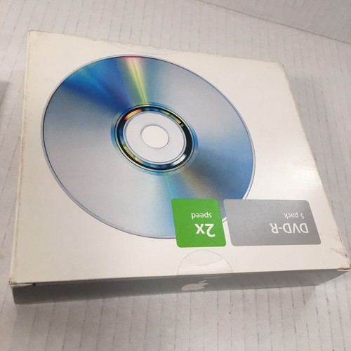 Lot Of 8 Apple DVD-R Blank Discs 1 - 5 Pack 2X Speed M8405ZM/A - And 3 - Singles - Picture 8 of 11