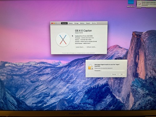 17" Macbook pro 2.8 Ghz Intel Core 2 Duo, 4 GB Ram, 500 GB HD, DVD Superdrive - Picture 2 of 13