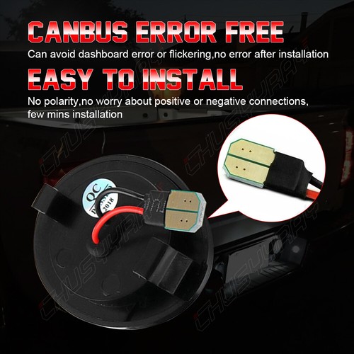 Conjunto de lámpara de luz de matrícula de 2 piezas para Ford Explorer Sport Trac 1991-2010 - Imagen 11 de 13