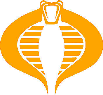 GI JOE COBRA HEAD Vinyl Decal Window Sticker - Bild 16 von 27