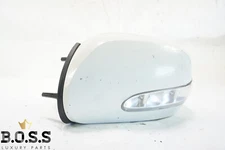 06-08 MERCEDES W164 ML FRONT LEFT SIDE REAR VIEW MIRROR WHITE OEM