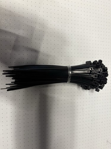 ⭐️Kabelbinder Schwarz UV Beständig 10cm 2mm Kabel Draht Binder 50 Stück Black⭐️ - Bild 2 von 6