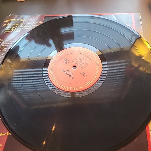 BOB DYLAN Saved Lp 1989 W Inner Sleeve - Picture 5 of 7