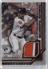 2023 Museum Collection Meaningful Material Relics Ruby /10 Korey Lee Rookie RC