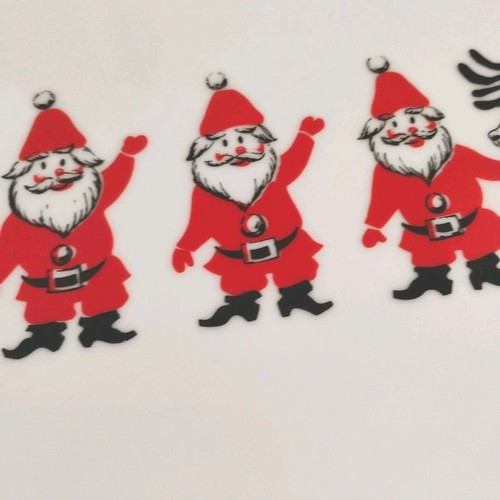 Vintage Georges Briard Cake Pedestal Dish Plate Christmas Waving Santa 10.5 inch - Picture 10 of 17