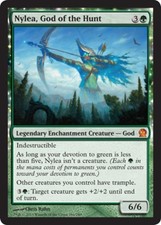 Nylea, God of the Hunt - Medium Play MTG Theros