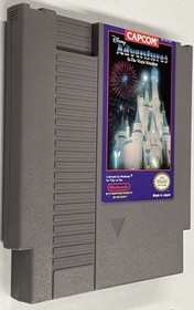 Nintendo NES Disney Adventures in the Magic Kingdom Tested Game w/Sleeve & Box