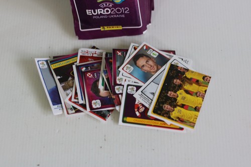 Panini Euro 2012 Sticker 62 Sealed Packs plus einige lose Sticker - Bild 5 von 5
