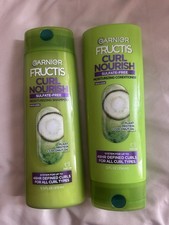 2 Pack Garnier Fructis Curl Nourish 1 Shampoo & 1 Conditioner 12.5/12 oz