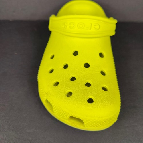 Crocs Classic Clogs Slipper gelb grün Komfort Sandalen groß Kinder J2 - Bild 5 von 8
