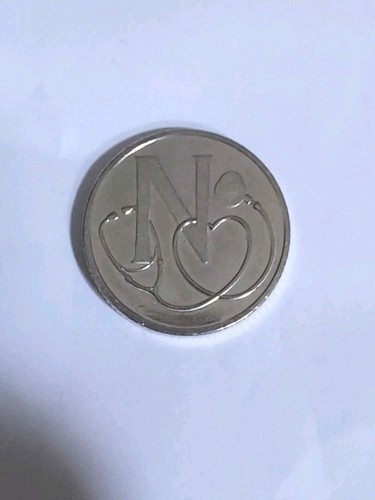 Rare 2018 10p Ten Pence Alphabet Letter N NHS A-Z