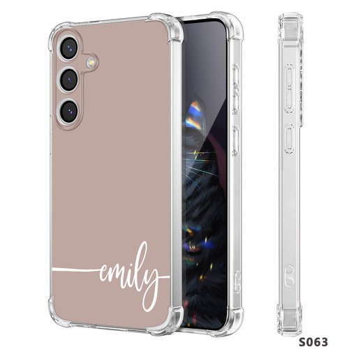 Shockproof Personalised Heart Case Cover For Samsung Galaxy S24 S25 Plus A36 A17 - Imagen 27 de 53