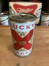 Lucky Lager Beer Flat Top Can Lucky Lager Brewing Co San Francisco Ca Old