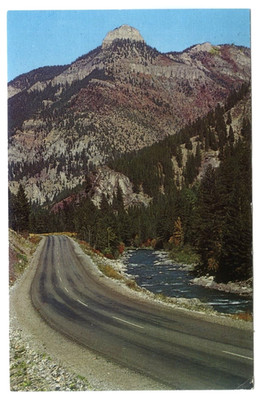 Postcard Castle Mountain on Highway 191 Bozeman Montana
