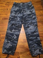 Rothco BDU Ultra Force Blue Camo Cargo Pants Mens Medium Reg 1227-0429-KP-0704