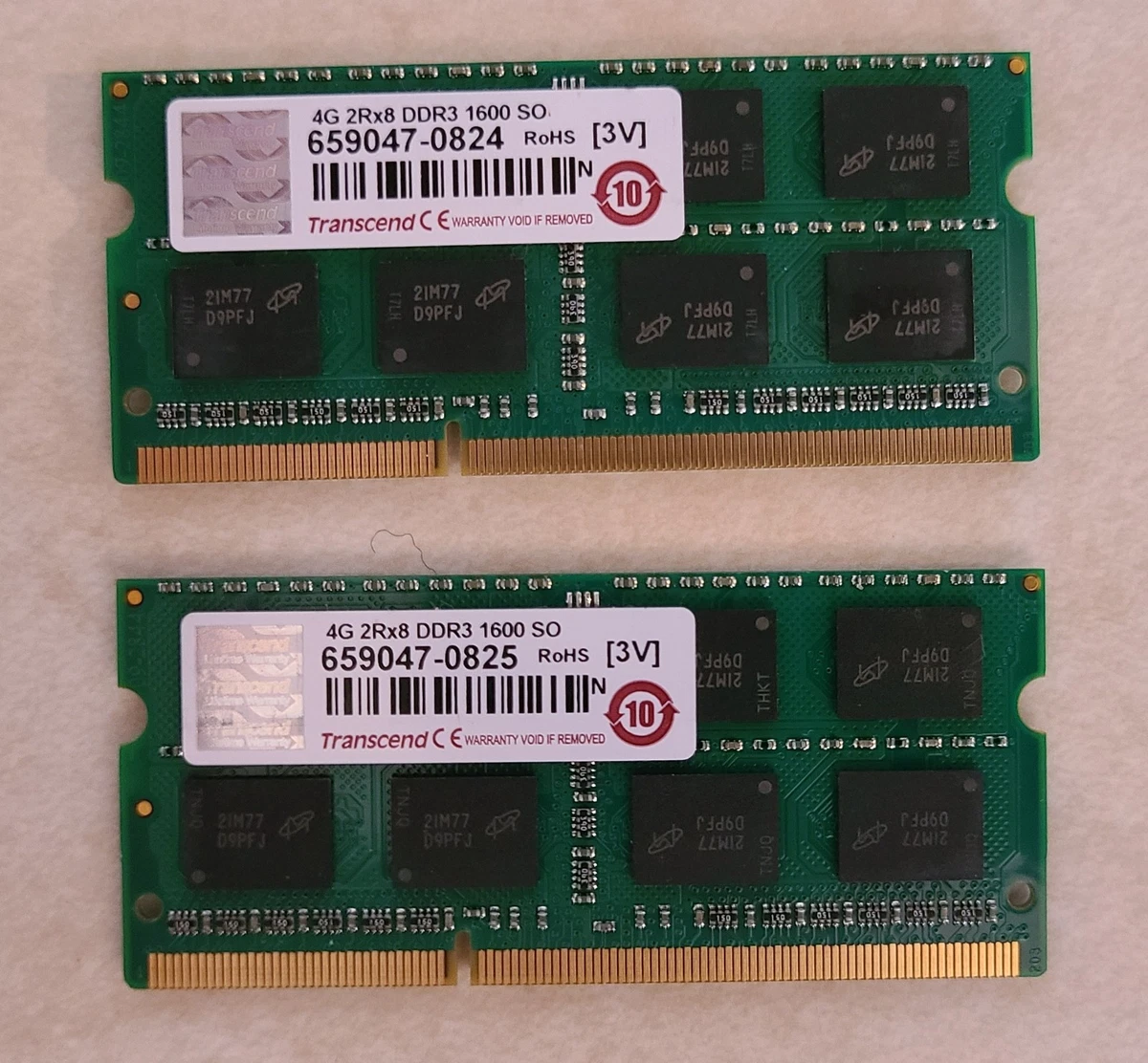 新品 Transcend PC3L-12800 DDR3L 1600 8GB Transcend PC3-12800 (DDR3-1600) 8 GB Computer Memory (RAM) for