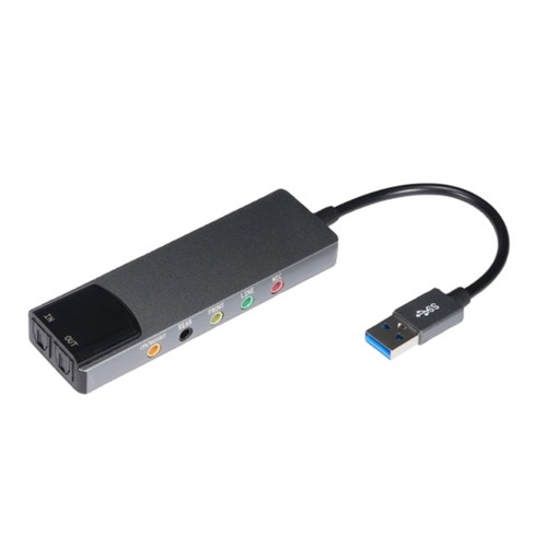 Professional USB Sound Card with Multiple Inputs/Outputs for Recording and - Afbeelding 10 van 10