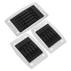  3 Pcs Pedal Set for Car Accelerator Brake Cover Universal Clutch