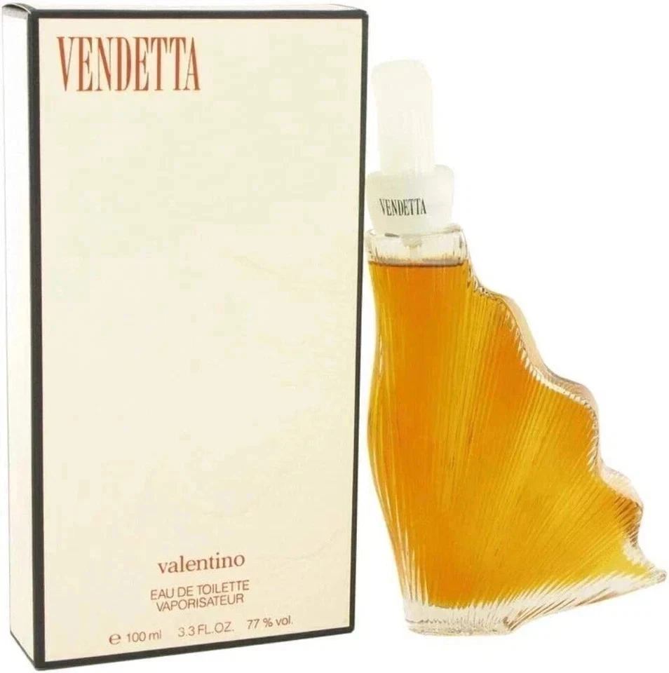 Vendetta от Valentino туалетная вода спрей 3,4 унц женщин винтажный снят с производства - Изображение 2 из 2