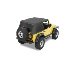Bestop Black Diamond Trektop Slantback Soft Top for 97-06 Jeep Wrangler TJ