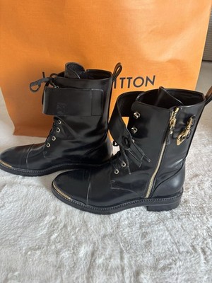 Louis Vuitton Stiefel Schwarz Größe 37