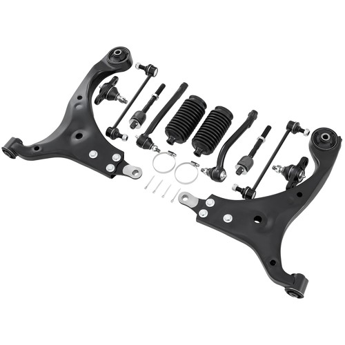Brazos de control inferiores delanteros rótula extremo de varilla de amarre para Hyundai Elantra 2007-12 2,0 L - Imagen 2 de 12
