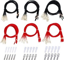 Speaker Wire Connector Kit 30PCS 18AWG Female Spade Terminals 2.8 4.8 6.3mm