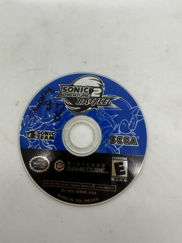 Sonic Adventure 2 Battle (GameCube) Disc Only Tested Working