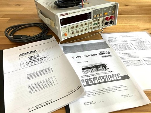 ADVANTEST R6142 Programmierbarer Gleichspannungs- und Stromgenerator getestet von JP - Bild 3 von 13