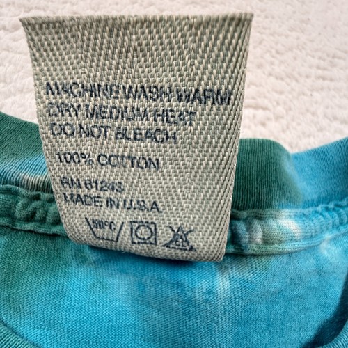 Vintage Alore T-Shirt Herren 2XL Mehrfarbig Spirale Batik Baumwolle Alltagskleidung - Bild 4 von 8