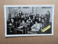 OLD PHOTO CHILDREN NUN HABIT GIRL CATHOLIC SCHOOL CLASSROOM NOTTINGHAM DR 678