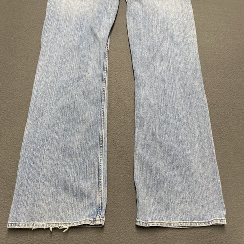 Vintage American Eagle Jeans Mens 33x34 Blue Denim Bootcut Grunge Preppy Y2K 90s - Picture 6 of 16