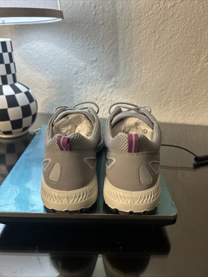 Ecco Terra Cruise Sneakers grau lila Damen Größe 8 bequem V84301358295 - Bild 3 von 4
