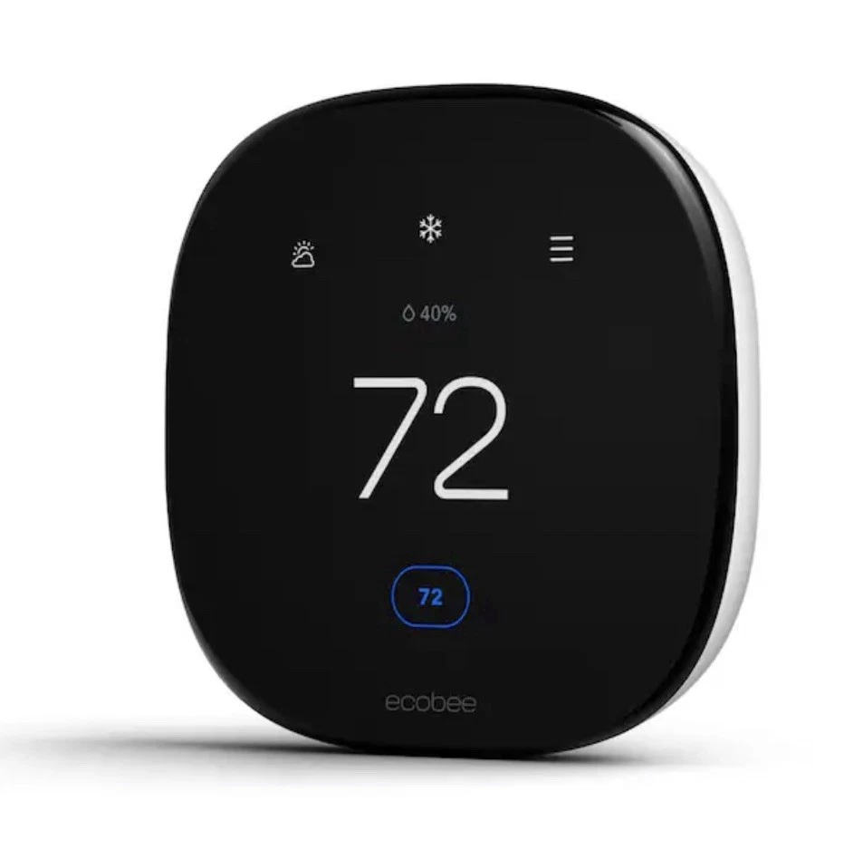 ecobee SmartThermostat EB-STATE5-01 + SmartSensor Incl. W/ Voice Control