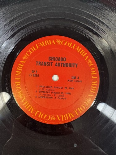Chicago Transit Authority Vinyl, LP 1970 Columbia – CS 9809 - Picture 10 of 16