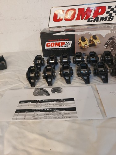 Comp Cams 1478-16 Trunnion-Upgraded Rocker Arm Set - 1.7 Ratio (16) NO BOLTS - Picture 3 of 6
