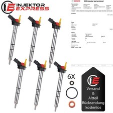 6x 0445116023 059130277BE Einspritzdüse Injektor Audi A6 A4 A5 Q5 Q7 2.7 3.0 TD