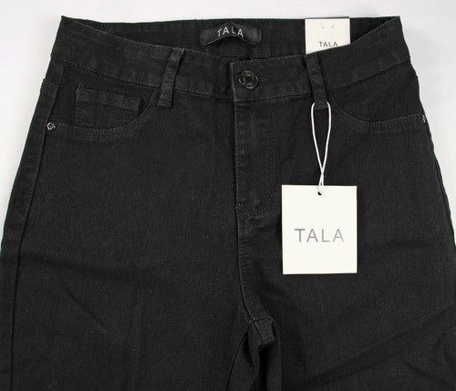 TALA Womens Jeans 6 28x26.5 Skinny Stretch Zip Fly Casual Denim Black Wash $78 - Picture 3 of 5