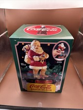 Coca Cola Santa Claus Diecast Mechanical Bank Figurine by ERTL 1993 New Open Box
