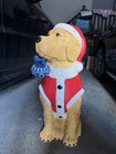 NEW 2.5 Ft LED Golden Retriever Christmas Blow Mold Home Depot