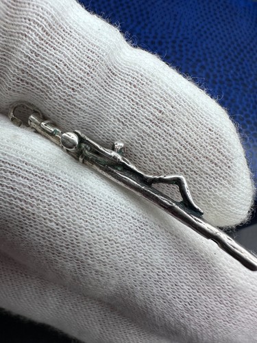 GROSSES ANGEBOT KREUZ alt STERLING SILBER 925 Ikone Anhänger Amulett Schmuck Vintage Geschenk - Bild 5 von 20