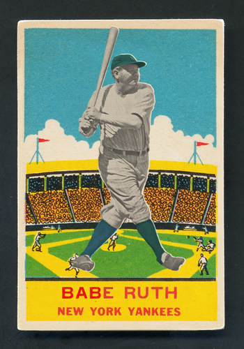 1933 Delong Babe Ruth Baseball Card!! - #3 of 100 - Limited Edition!!!