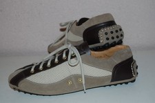 CAR SHOES FOR PRADA scarpe basse in pelle pieno fiore sneaker borchie taglia 37 NP 235
