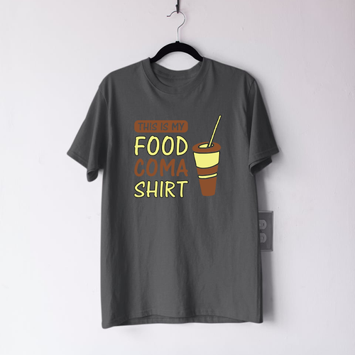 This Is My Food Coma T-Shirt Funny Chopsticks Noodles Foodie Party Lover Gift - Picture 13 of 24
