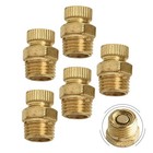 Quick Water Discharge with Silent Air Compressor Drain Valve 5pcs Copper