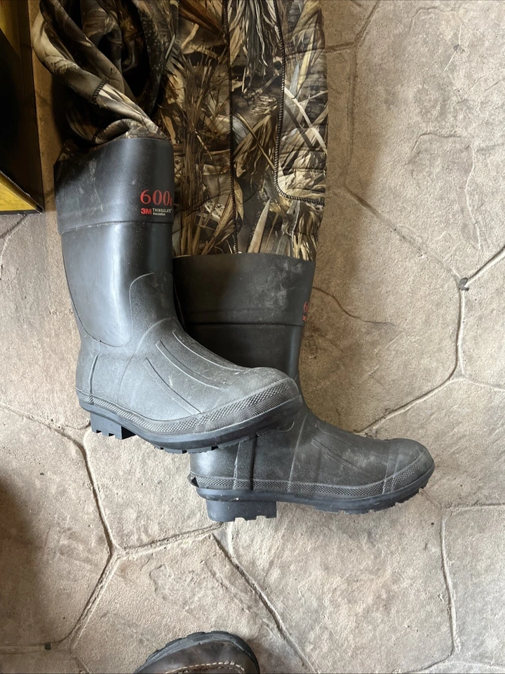 Cabela's Classic Series II Chest High 3.5mm Neoprene Waders Thinsulate Size 10  - Image 2 of 4