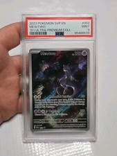 PSA 9 Mewtwo Black Star Promo #52 Pokemon 151 ENGLISH 2023 Ultra Premium Collect