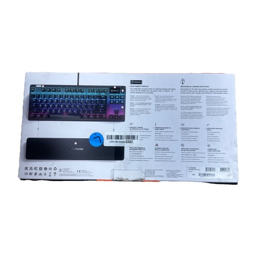 SteelSeries Apex 7 TKL Compact Mechanical Gaming Keyboard RGB (Red Switches) - Picture 3 of 3
