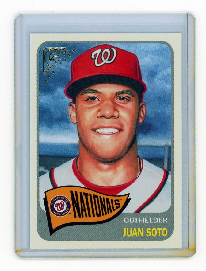 2019 Topps Gallery Juan Soto Heritage Washington Nationals